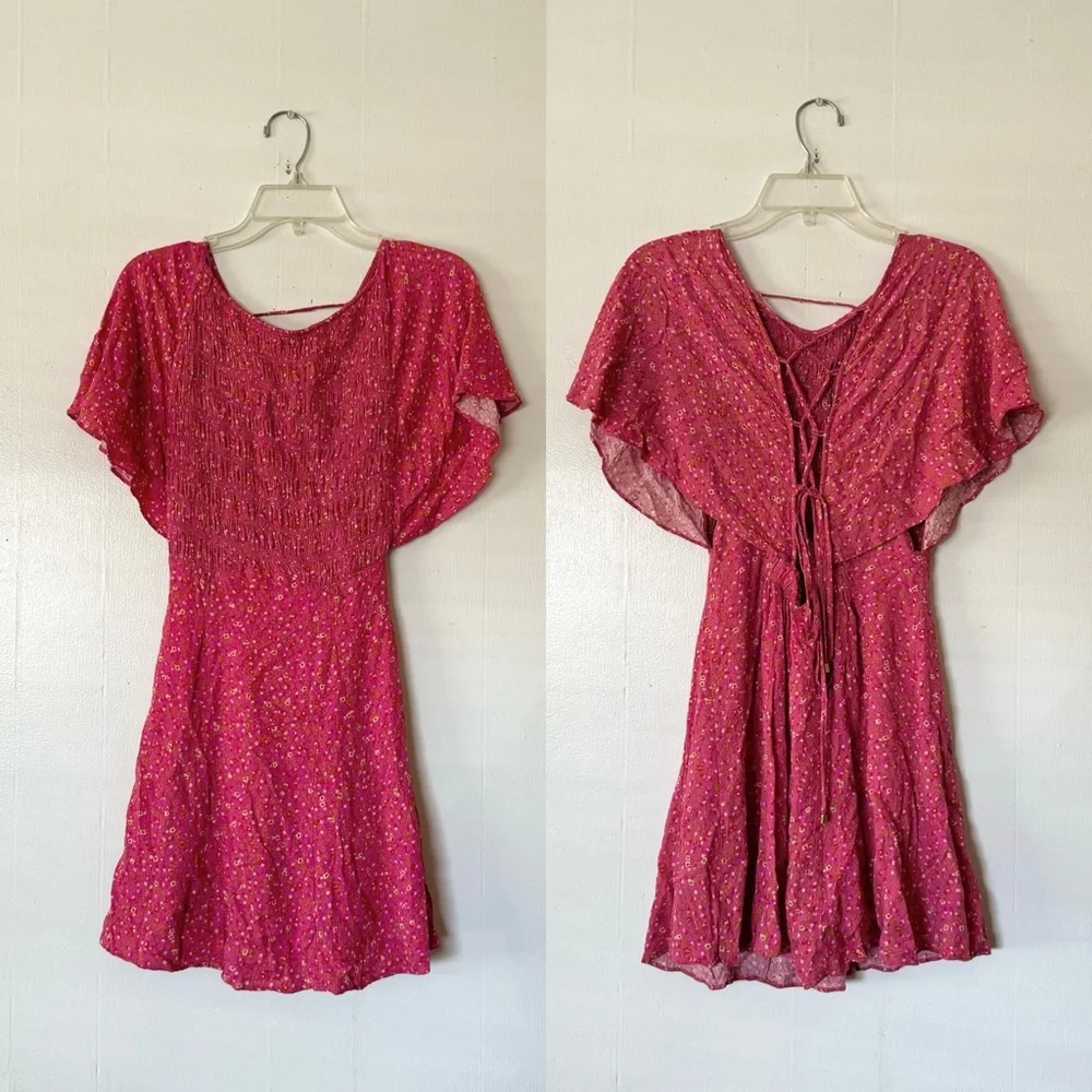 Free People Florence Mini Dress in Femme Combo - Picture 6 of 11